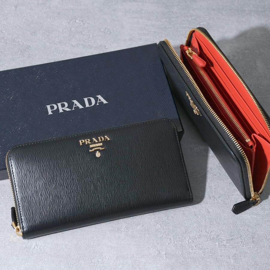 P3倍 プラダ 財布 Prada 長財布 1ml506 バイカラー Vitello Move Nero Lacca1 ブラック レッド 黒 赤 財布 ラウンドジップ 収納たっぷり Prada 1ml506vb セレクトショップ Felice Yahoo 店 通販 Yahoo ショッピング