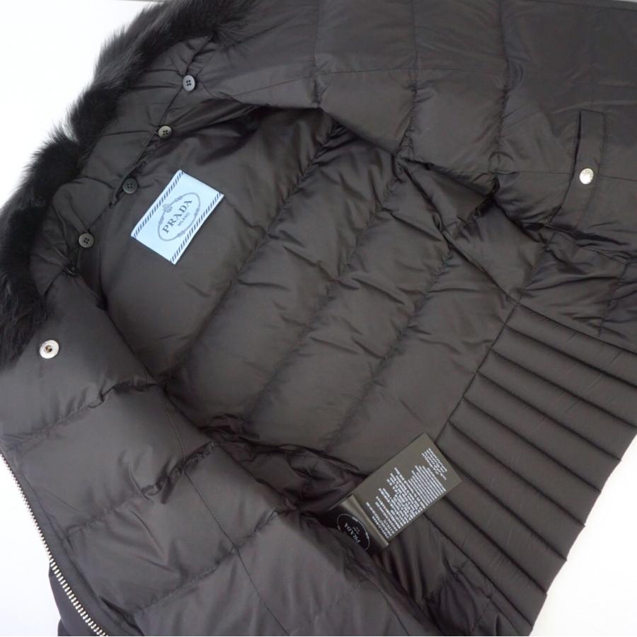 P3倍 Prada プラダ ファーアウター ダウンジャケット アウター ショート丈 コート レディース Nero ブラック 黒 29y510 Prada 29y510 セレクトショップ Felice Yahoo 店 通販 Yahoo ショッピング