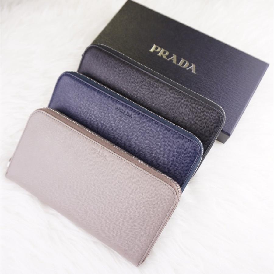 プラダ 財布 Prada メンズ 長財布 サフィアーノ 2ml317 ブラック 黒 Nero ブルー 紺 ネイビー Baltico グレー Argilla ラウンドジップ Prada 2ml317 セレクトショップ Felice Yahoo 店 通販 Yahoo ショッピング