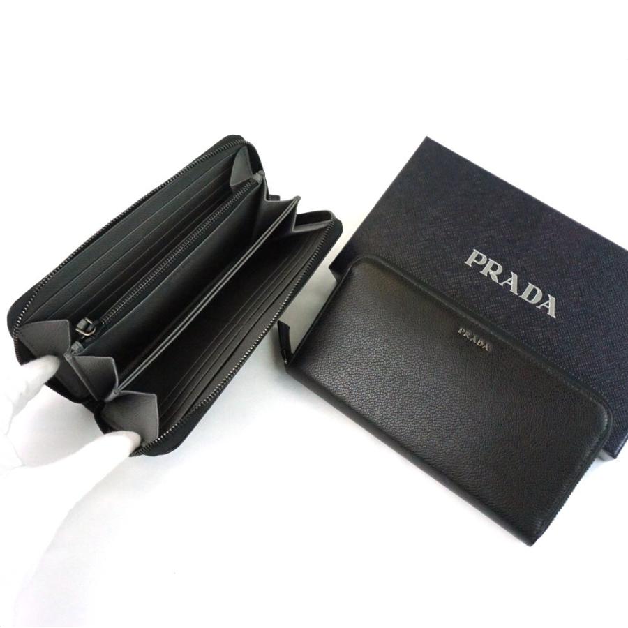 P3倍 プラダ 財布 Prada メンズ 長財布 Vit Micro Grain 2ml317 バイカラー Nero Mercurio ブラック 黒 Nero グレー Mercurio ラウンドジップ Prada 2ml317 Nm セレクトショップ Felice Yahoo 店 通販 Yahoo ショッピング
