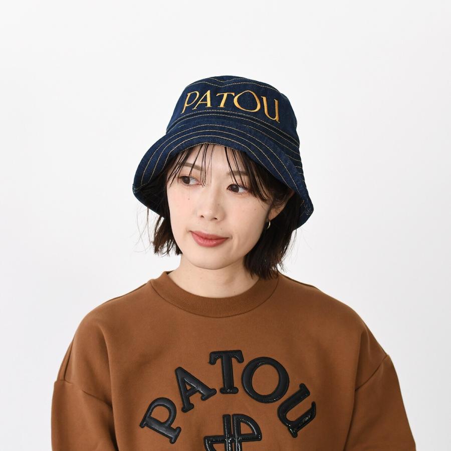 PATOU（パトゥ） 帽子 バケハ バケットハット デニム AC027 0008