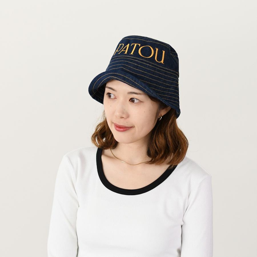 PATOU（パトゥ） 帽子 バケハ バケットハット デニム AC027 0008