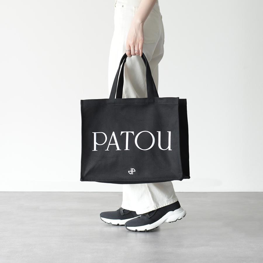 PATOU パトゥ バッグ コットンキャンバス パトゥトート ラージ PATOU パトゥ バッグ コットンキャンバス パトゥトート ラージ