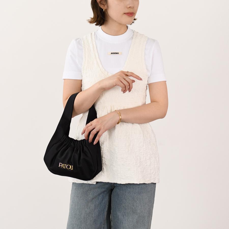 PATOU（パトゥ） ハンドバッグ Le Biscuit ル ビスキュイ サテンバッグ