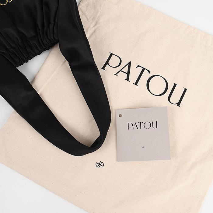 PATOU（パトゥ） ハンドバッグ Le Biscuit ル ビスキュイ サテンバッグ