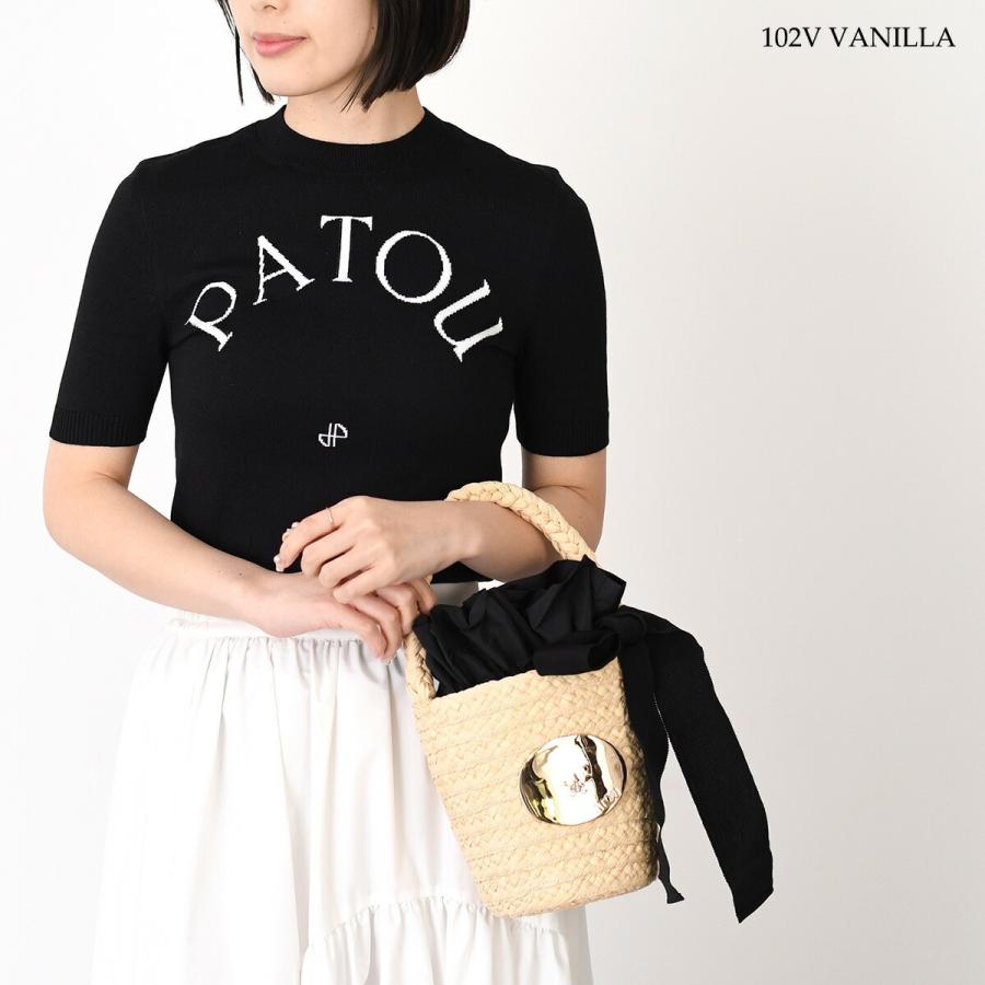PATOU（パトゥ） バッグ ハンドバッグ かごバッグ ラフィア アイ