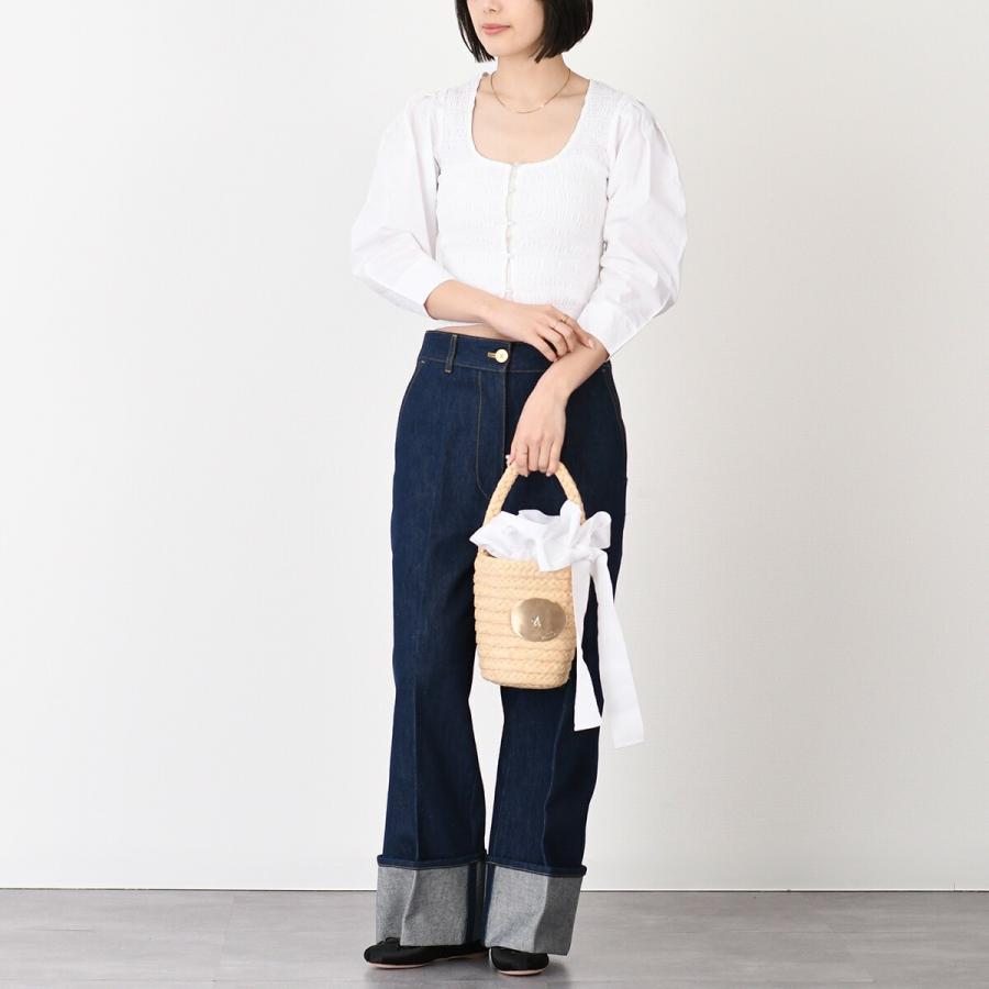 PATOU（パトゥ） バッグ ハンドバッグ かごバッグ ラフィア アイ