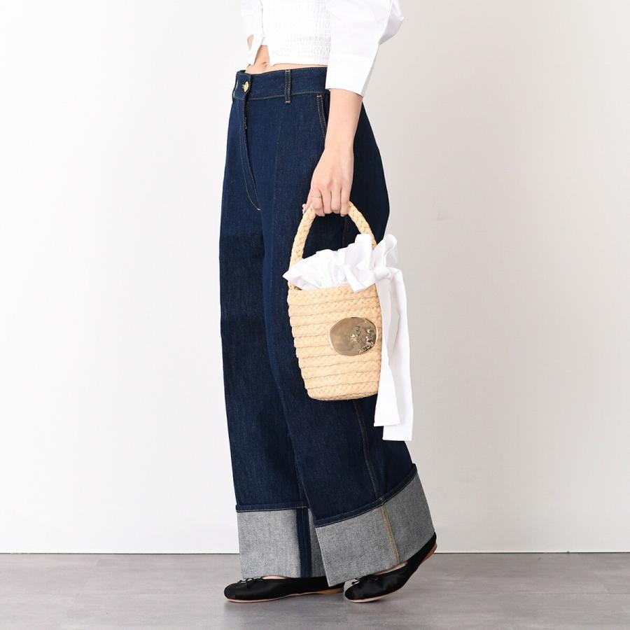 PATOU（パトゥ） バッグ ハンドバッグ かごバッグ ラフィア アイ