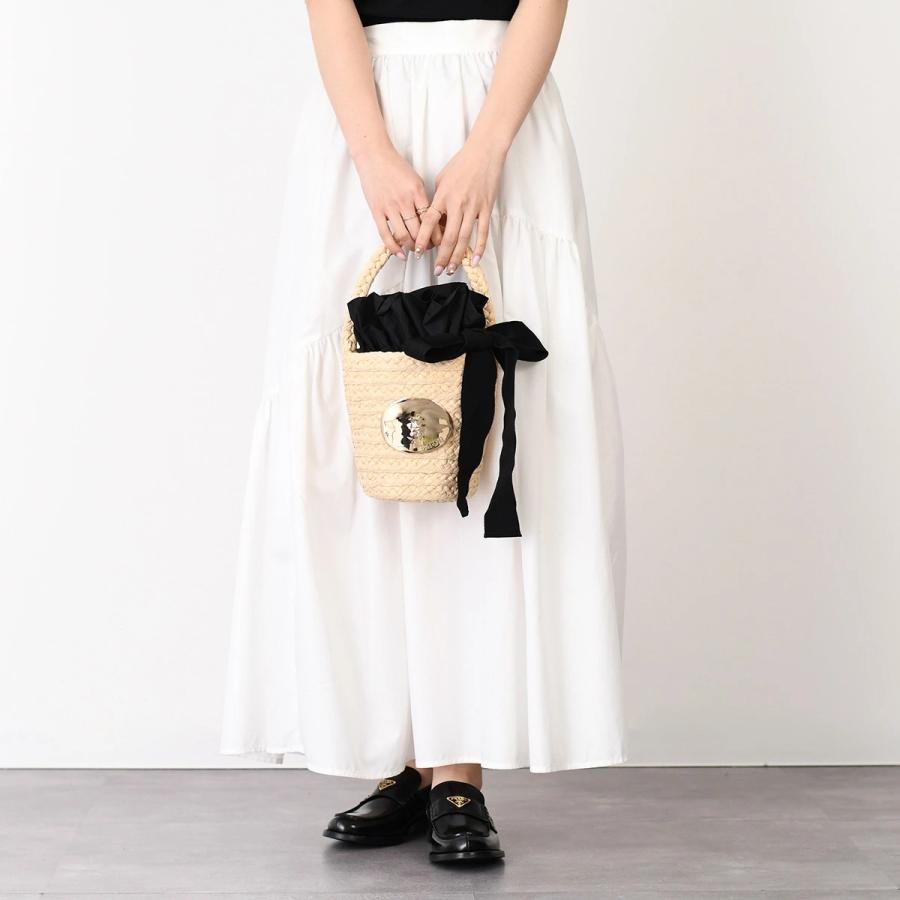 PATOU（パトゥ） バッグ ハンドバッグ かごバッグ ラフィア アイ