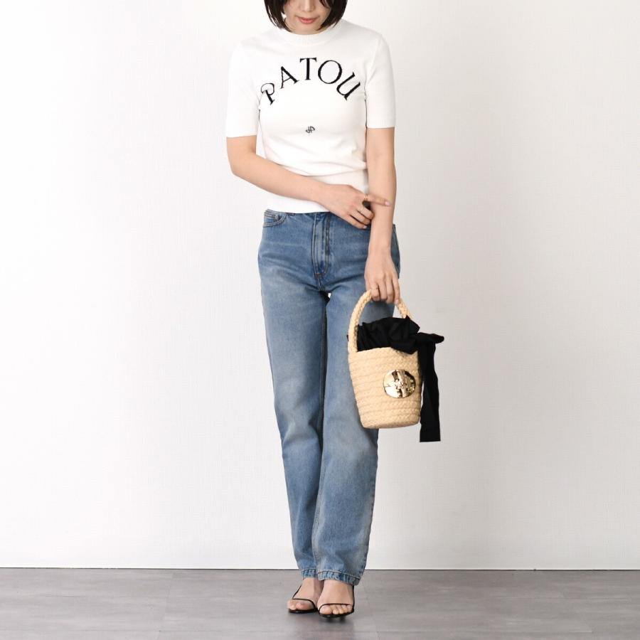 PATOU（パトゥ） バッグ ハンドバッグ かごバッグ ラフィア アイ