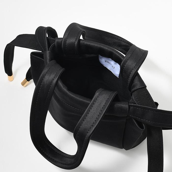 PATOU パトゥ バッグ ハンドバッグ リサイクルサテン イブニング