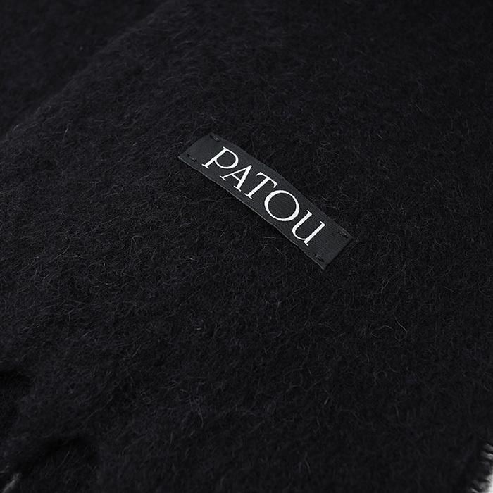 PATOU（パトゥ） マフラー アルパカ ウールブレンド ロングフリンジ