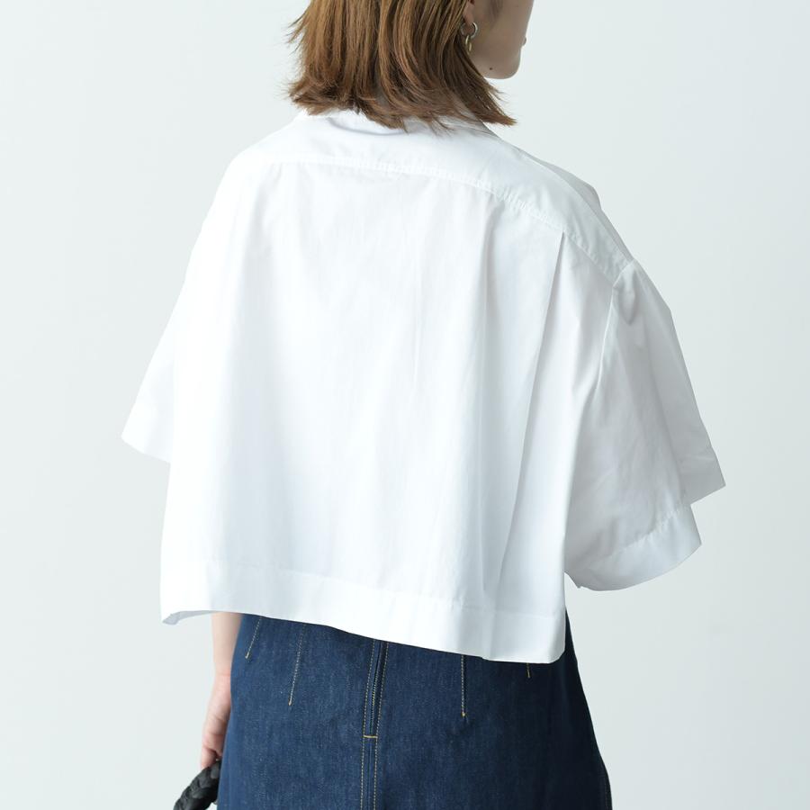 PATOU パトゥ シャツ トップス サステナブルコットン製ウェーブ 