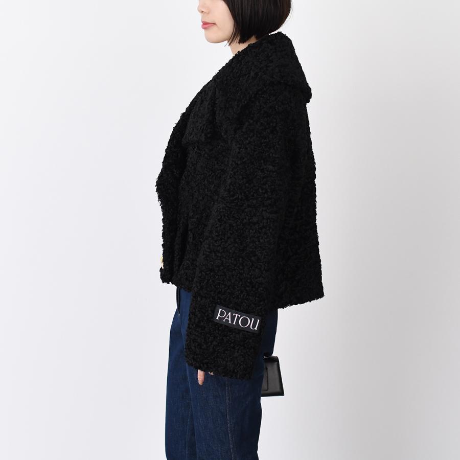 PATOU（パトゥ） アウター リサイクルフェイクファー クロップド