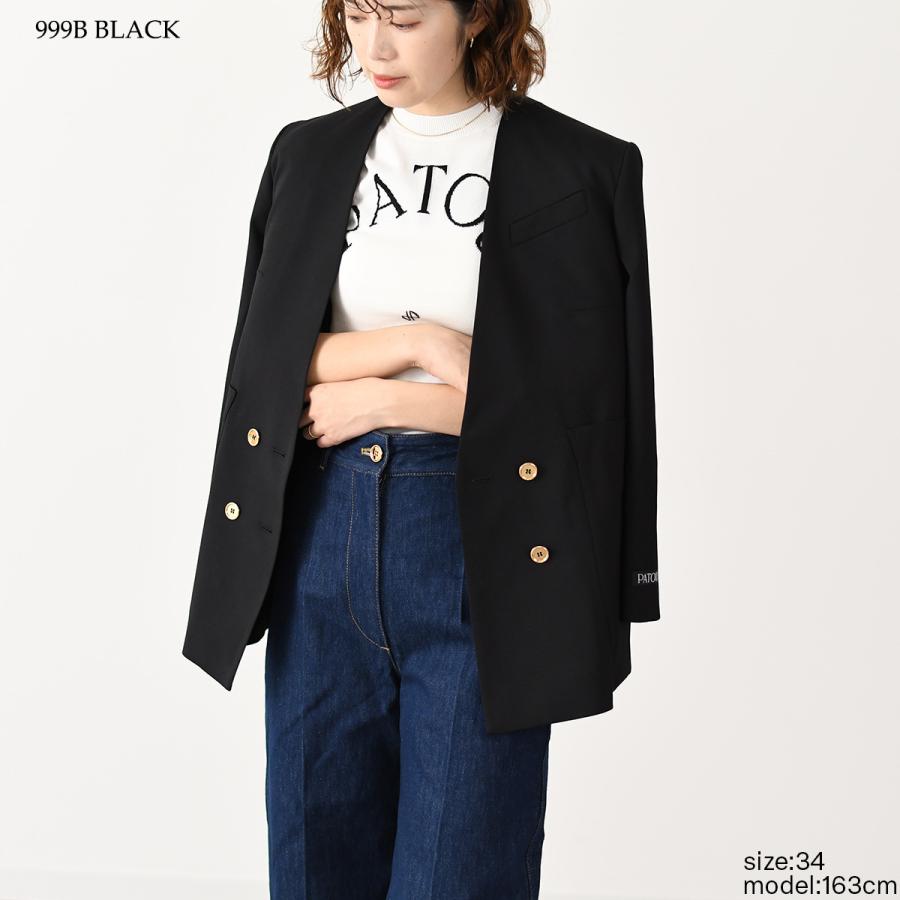 PATOU（パトゥ） アウター ジャケット ウールダブルジャケット テック