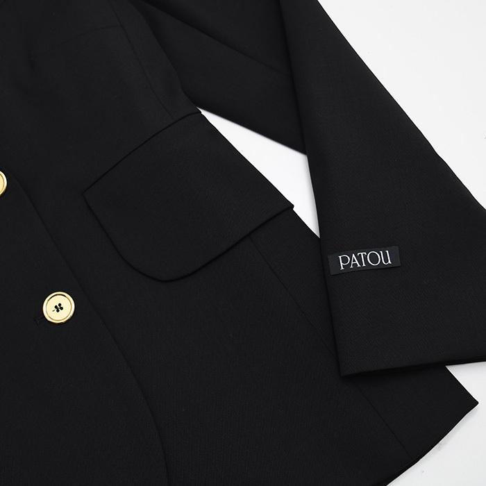 PATOU（パトゥ） ジャケット サステナブルテクニカル ウール ベルト