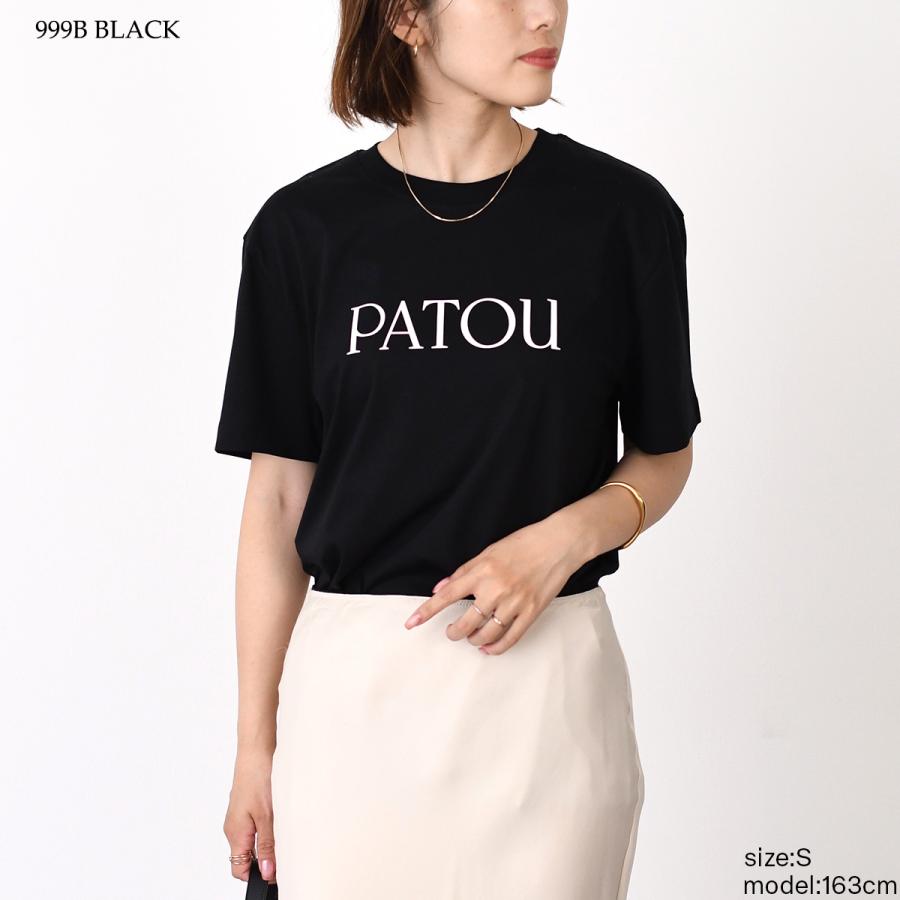PATOU パトゥ ロゴTシャツ JE029 9999 レディース ロゴ プリント