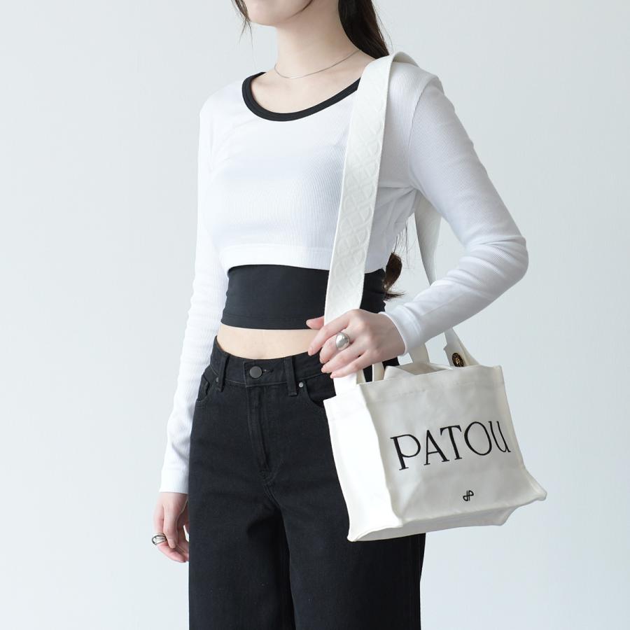 PATOU パトゥ カットソー JE107 9978 オープンバック クロップドT 