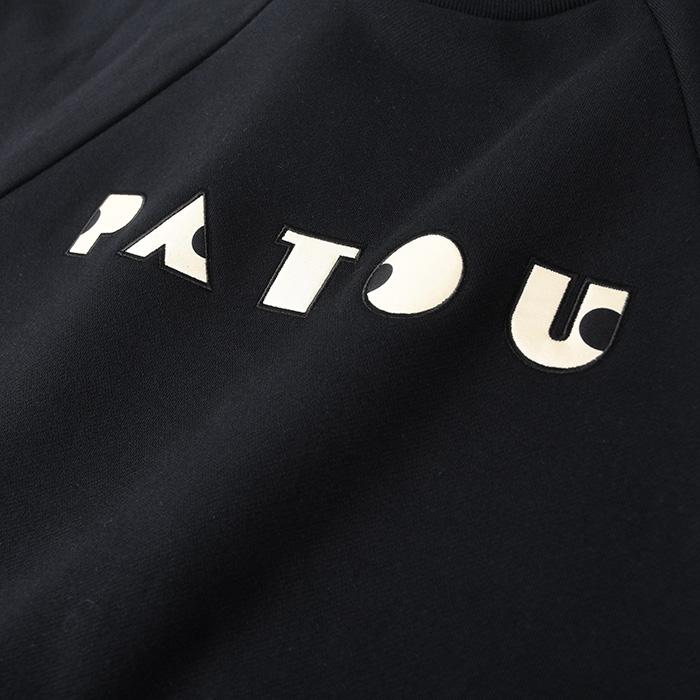 Patouトレーナー♡ PATOU パトゥ トレーナー オーガニックコットン エンブロイ