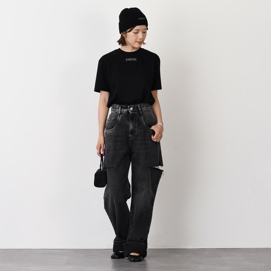 PATOU（パトゥ） トップス オーガニックコットン パトゥロゴラベル T