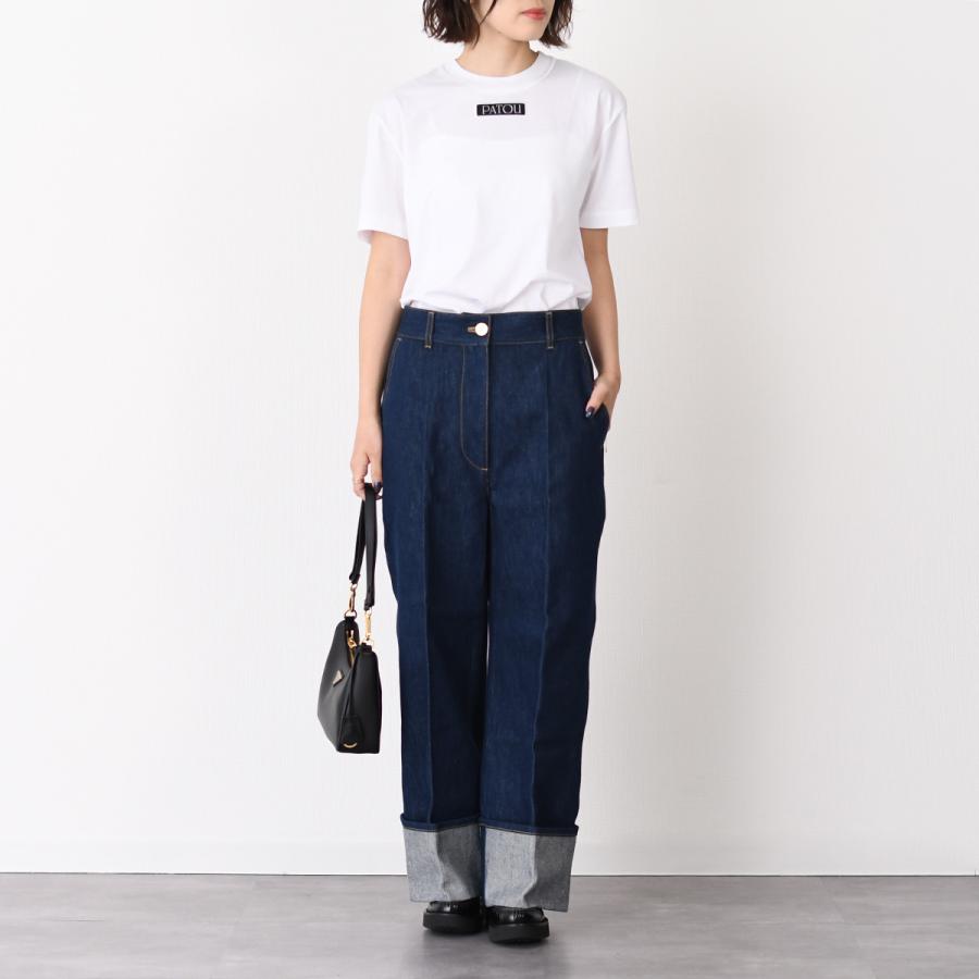 PATOU（パトゥ） トップス オーガニックコットン パトゥロゴラベル T