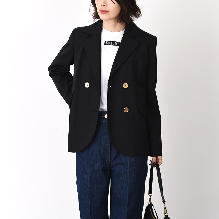 PATOU（パトゥ） トップス オーガニックコットン パトゥロゴラベル T