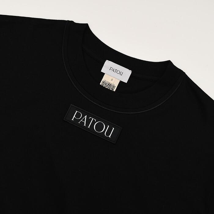 PATOU パトゥ　Tシャツ　ロゴ　ブラック　新品　日本未発売 Patou | オーガニックコットン パトゥロゴTシャツ