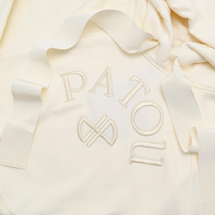 PATOU パトゥ パーカー オーガニックコットン パトゥロゴ＆JP