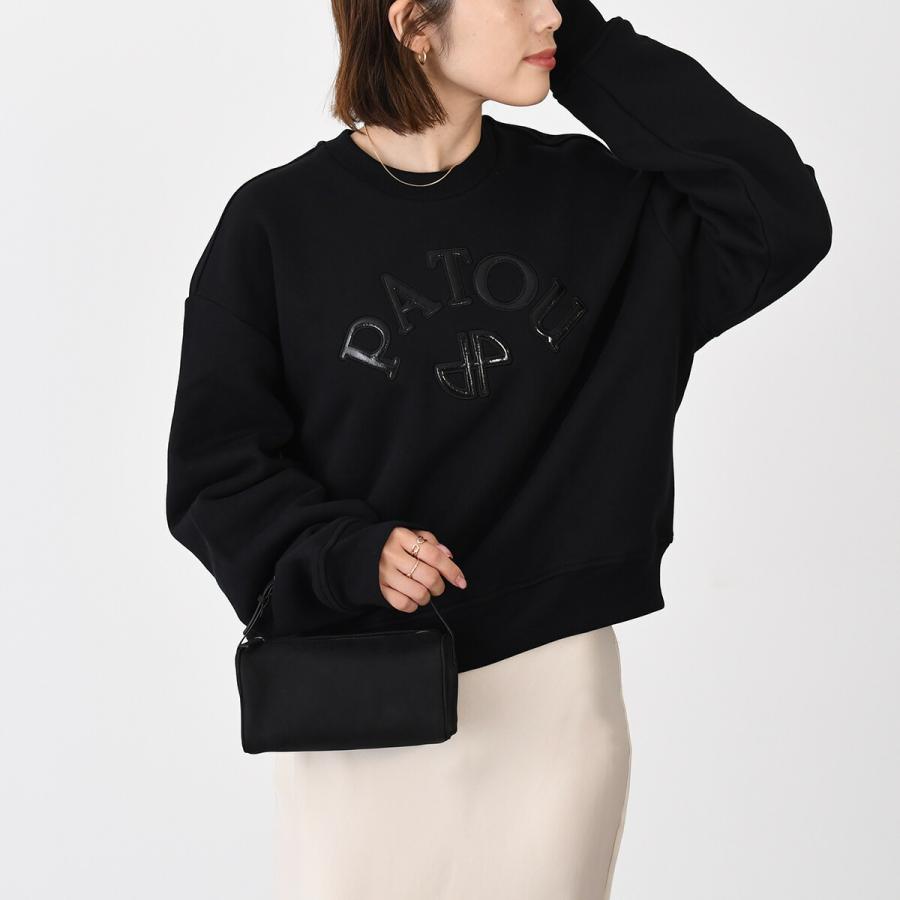 PATOU パトゥ トップス オーガニックコットンフリース ビニル