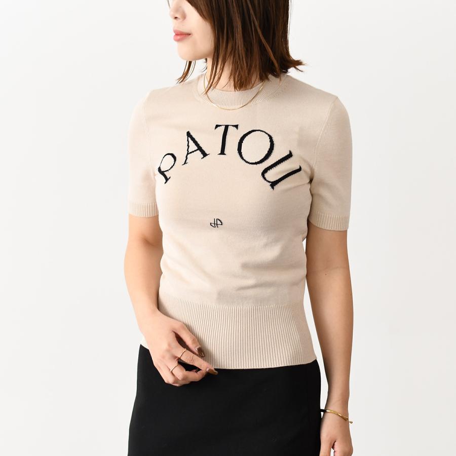 PATOU パトゥ ニット トップス KN068 8045 レディース ホワイト PATOU パトゥ ニット トップス KN068 8045 レディース ホワイト
