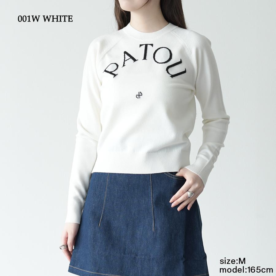 PATOU パトゥ ニット トップス ウールブレンド ロゴトップス KN110 