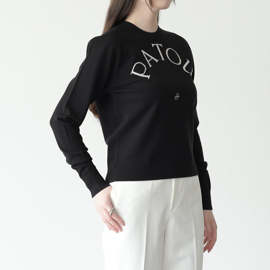 PATOU パトゥ ニット トップス ウールブレンド ロゴトップス KN110 