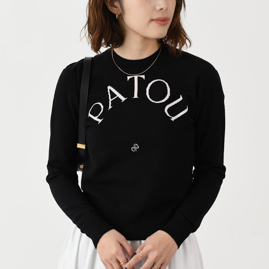 PATOU（パトゥ） ニット トップス ウールブレンド ロゴトップス KN110