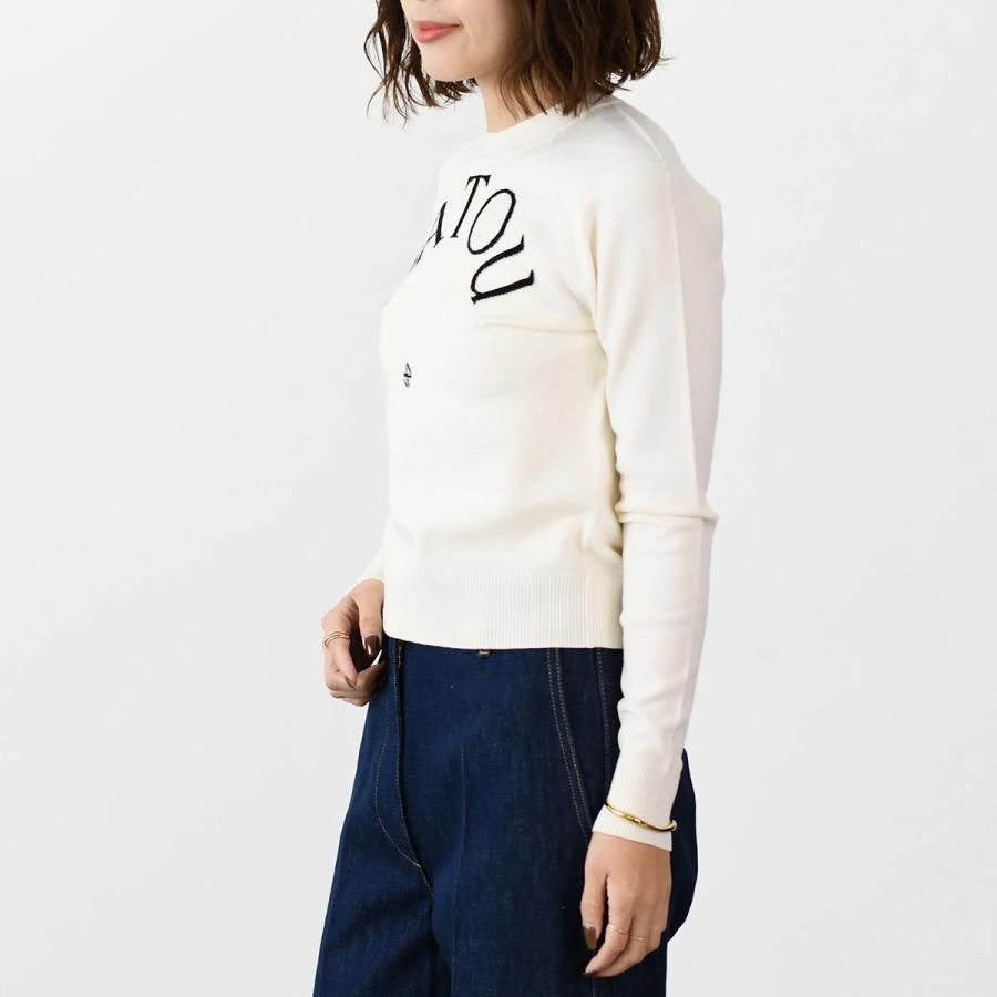 PATOU（パトゥ） ニット トップス ウールブレンド ロゴトップス KN110