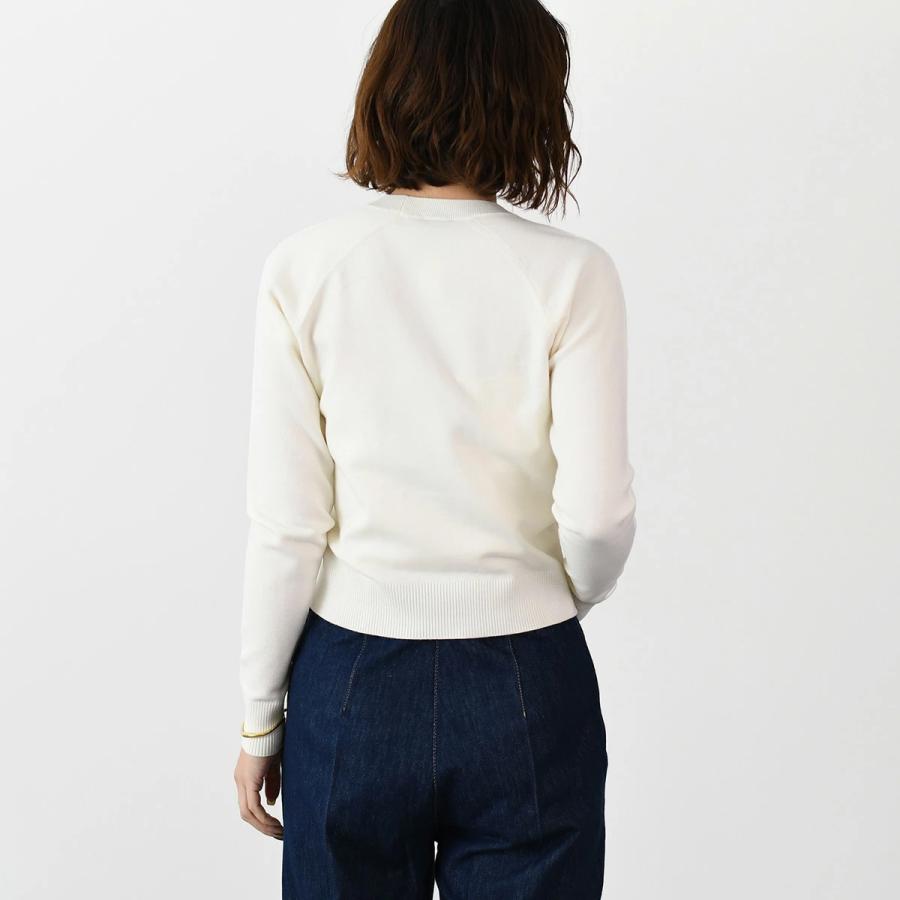 PATOU 長袖　ロゴニット XS ホワイト　パトゥ PATOU 長袖 ロゴニット XS ホワイト パトゥ PATOU 長袖 ロゴニット XS