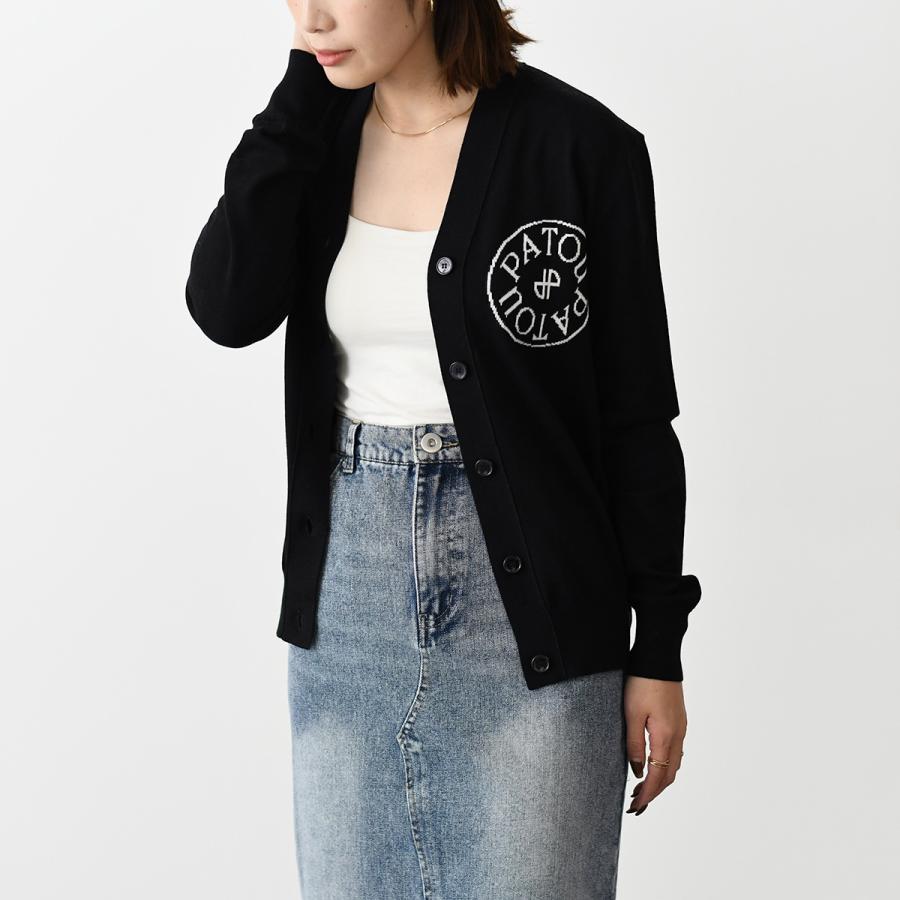 PATOU パトゥ ニット メダリオン カーディガン KN120 8047 PATOU パトゥ ニット メダリオン カーディガン KN120 8047