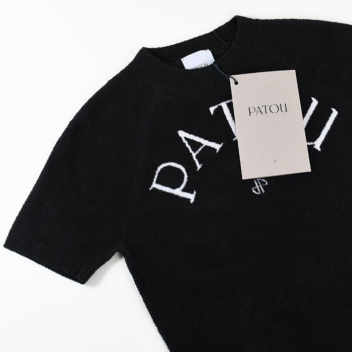 PATOU パトゥ ニット トップス 半袖ニット コットン ジャカード PATOU パトゥ ニット トップス 半袖ニット コットン ジャカード