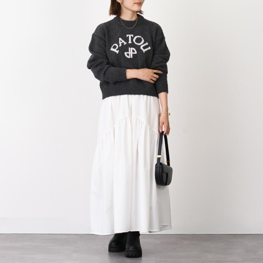 PATOU ロゴニット ベージュ patou ロゴニット PATOU(パトゥ) ニット・セーター(レディース