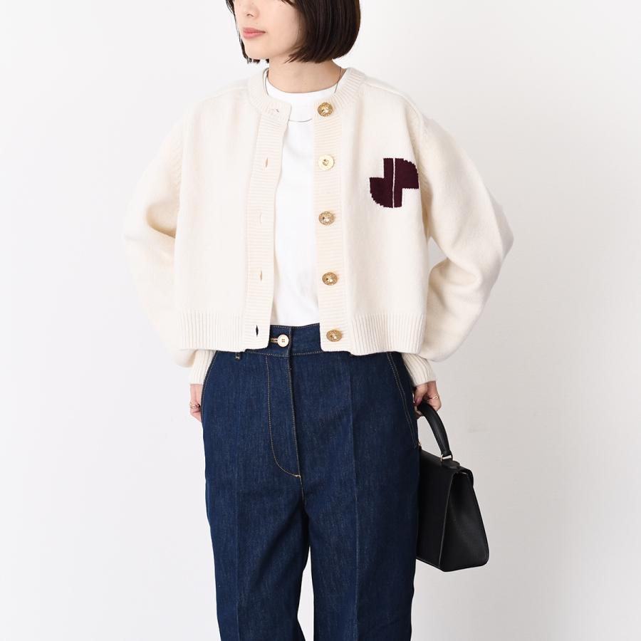 PATOU（パトゥ） ニット ウール＆カシミヤ JP インターシャ