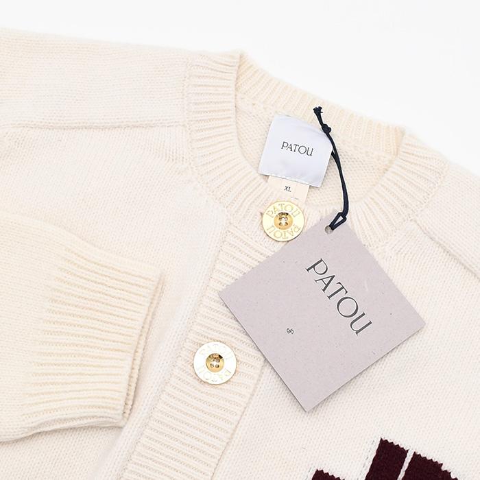 PATOU（パトゥ） ニット ウール＆カシミヤ JP インターシャ