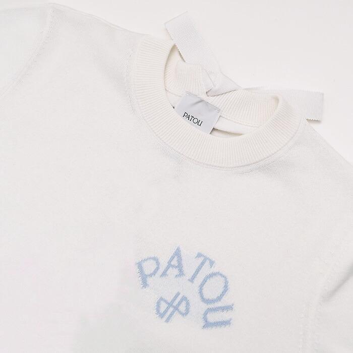 PATOU（パトゥ） ニット オーガニックコットン＆ポリエステル ボウ