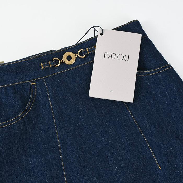 PATOU パトゥ ミニスカート オーガニックデニム SK042 0008