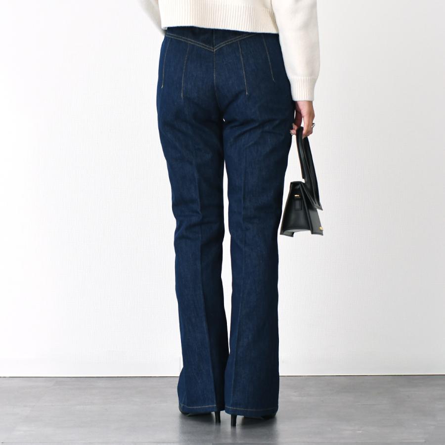 PATOU（パトゥ） デニム ボトム フレアーパンツ TR030 0008 レディース