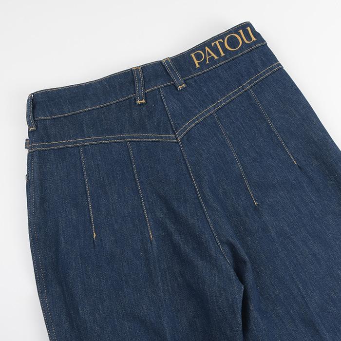 PATOU オーガニックコットンデニム製 フレアーパンツ 三越伊勢丹 | Patou/パトゥ通販 | オーガニックコットンデニム製