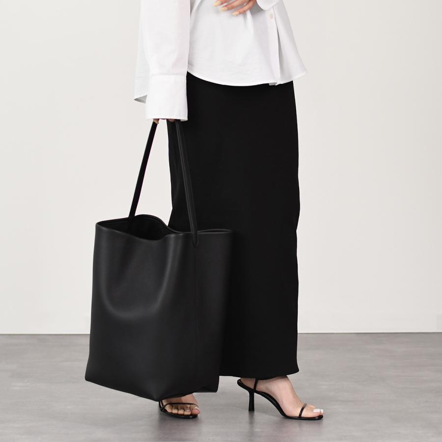 【新品未使用】The Row トートバック 楽天市場】ザ ロウ THE ROW トートバッグ ブラック レディース