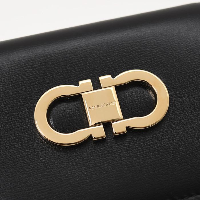 FERRAGAMO（フェラガモ） ガンチーニ 二つ折り財布 220627 770769