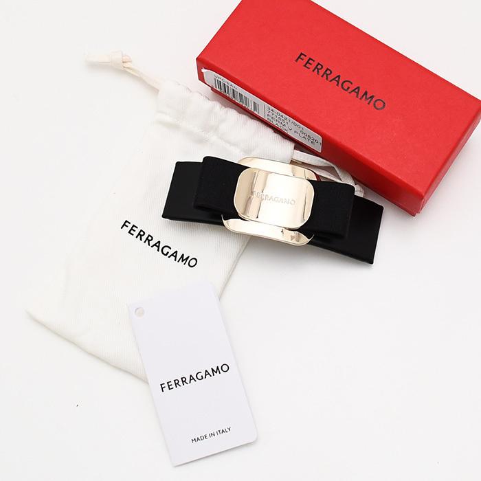 新品未使用箱付フェラガモSalvatore Ferragamo リボンバレッタ FERRAGAMO（フェラガモ） アクセサリー リボンバレッタ 340421 771551