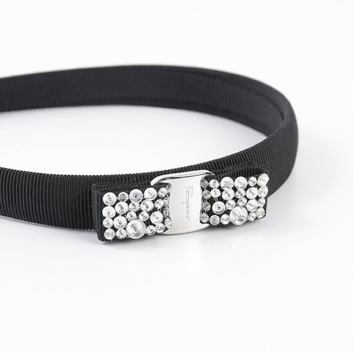 FERRAGAMO（フェラガモ） ヘアアクセサリー VARA ヴァラ クリスタル