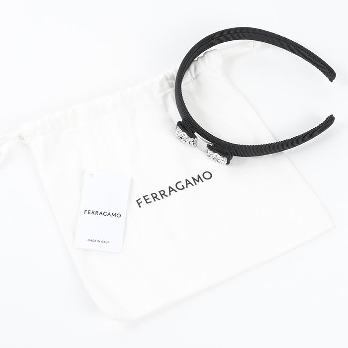 FERRAGAMO（フェラガモ） ヘアアクセサリー VARA ヴァラ クリスタル