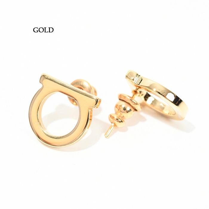 FERRAGAMO フェラガモ ガンチーニ ピアス 760119 696430 FERRAGAMO フェラガモ ガンチーニ ピアス 760119 696430